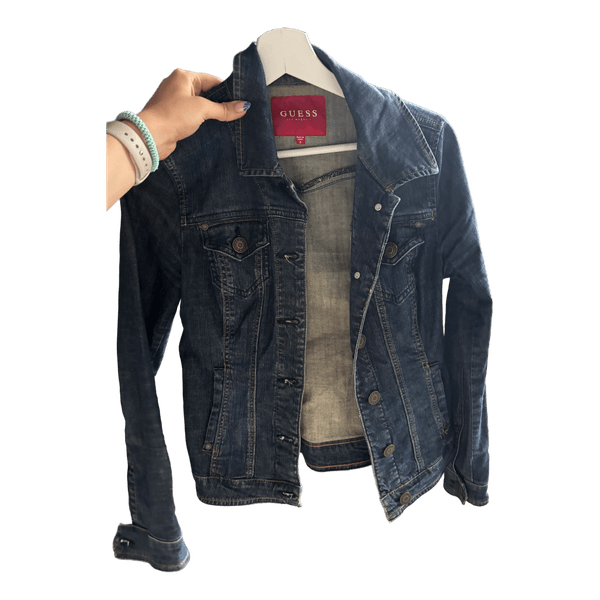 Dark denim jean jacket