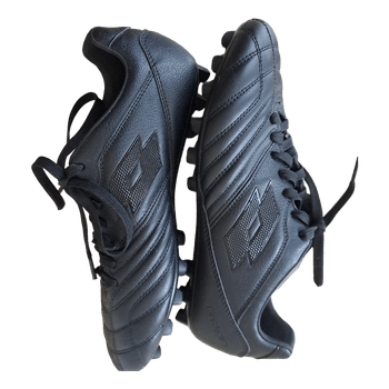 Black Lotto soccer cleats