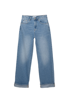 Straight baggy jeans