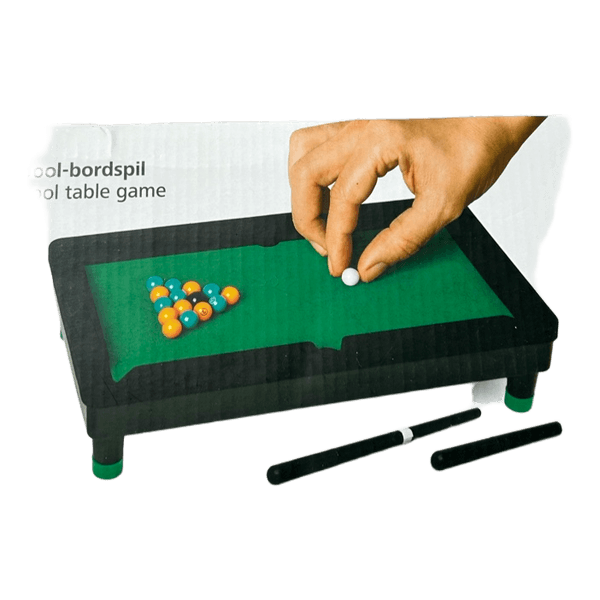 Minikokoinen pöytäbiljardi peli