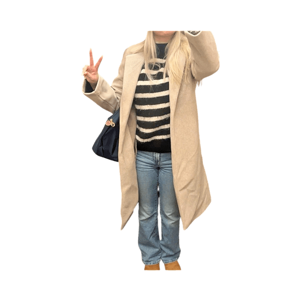Beige takki