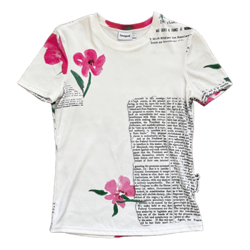 Desigual floral print t-shirt