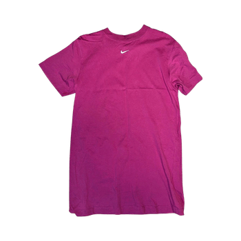 Pink t-shirt dress