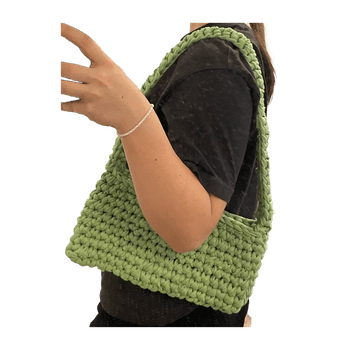 Virkattu bag