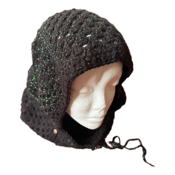 Glitter balaclava / huppu