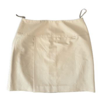 Beige wool blend skirt Wolford