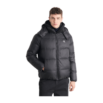 Black down coat