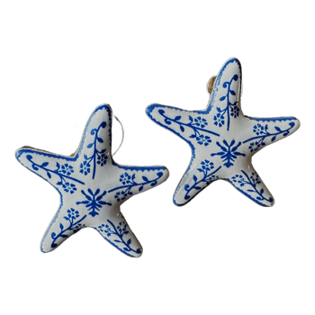Starfish shaped earrings