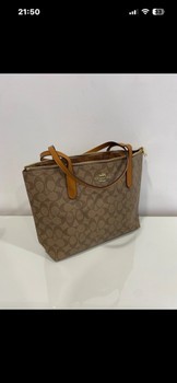 Coach monogram tote bag