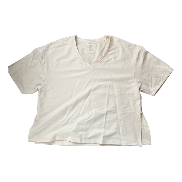 Reserved cream v-neck top