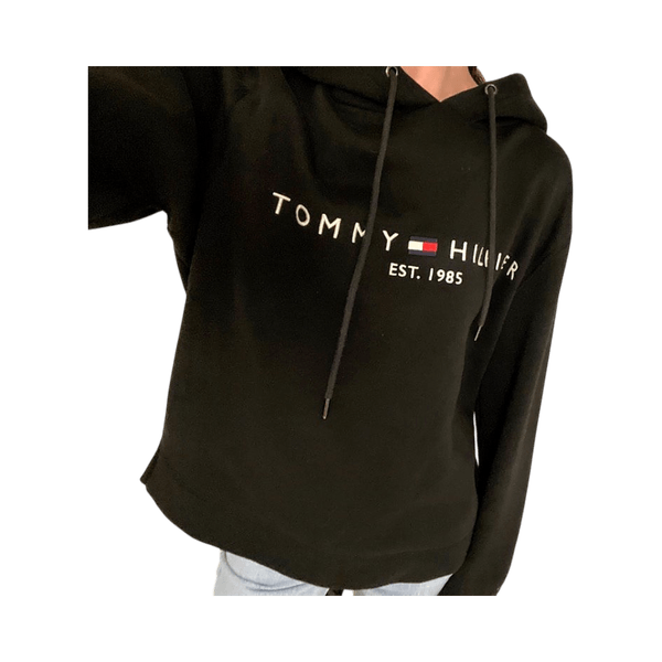 Tommy Hilfiger naisten musta huppari (S)