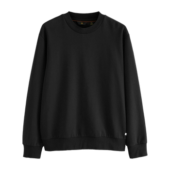 Black crew neck sweatshirt