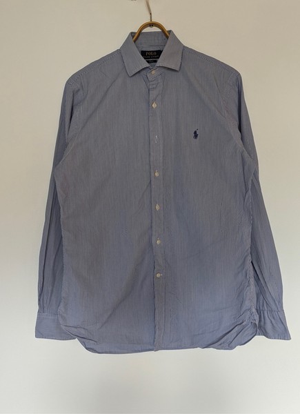 🔵 Polo Ralph Lauren Slim Fit Shirt – Men’s Size L (16 / 40-41)