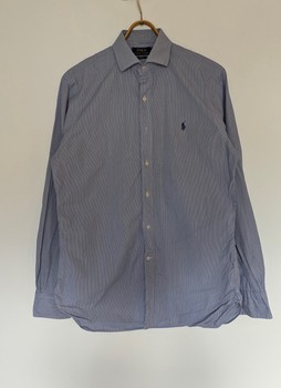 🔵 Polo Ralph Lauren Slim Fit Shirt – Men’s Size L (16 / 40-41)