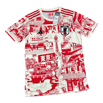 Red Adidas Japan t-shirt