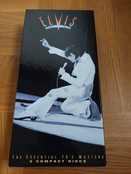 Elvis Presley; Walk a mile in my shoes box set