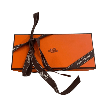 Hermès lahjalaatikko ja nauha 17x8x5cm