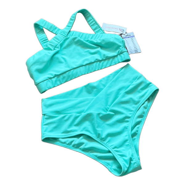 Turquoise bikini set
