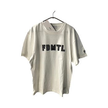 FDMTL Sashiko Logo White T-shirt