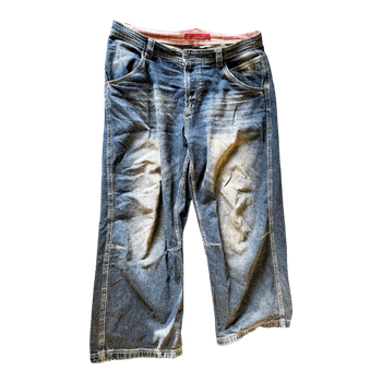 Jaded London blue faded jeans