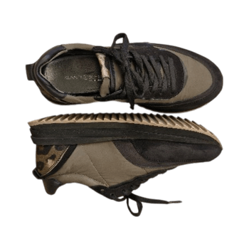 Khaki-musta leopardi Kennel&Schmenger 3 1/2