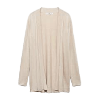 Fine-knit cardigan