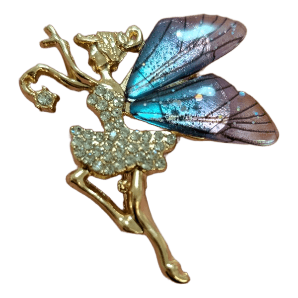 Fairy shaped brooch