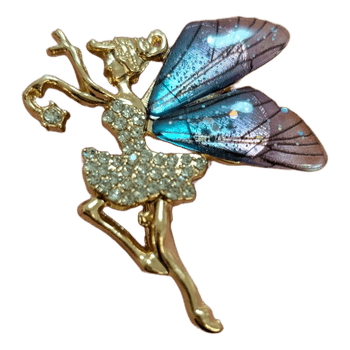 Fairy shaped brooch