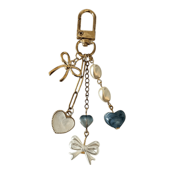 Bag charm hearts