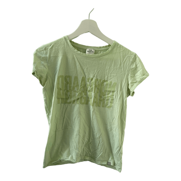 Grøn t-shirt med print