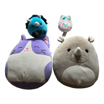 Squishmallows plush toys set