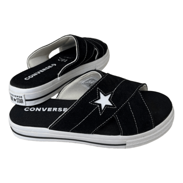 Svarta Converse sandaler
