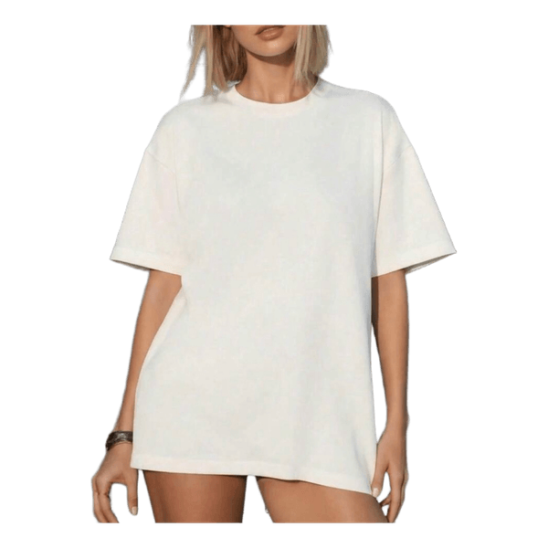 Hvid oversize t-shirt