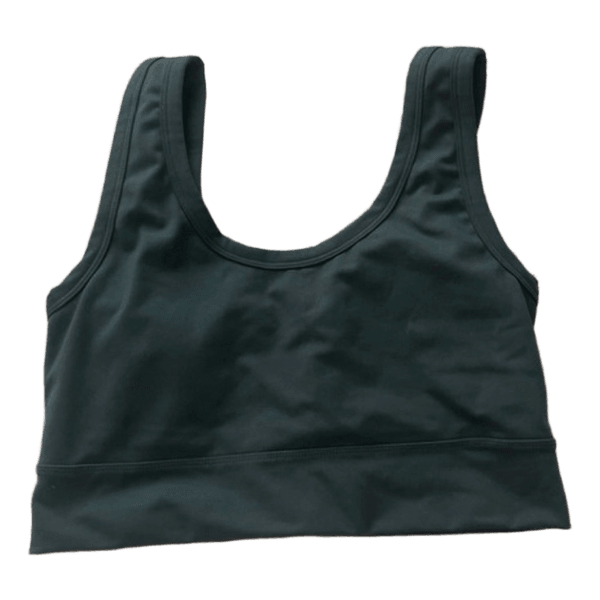 Mörkgrön sport-bh H&M