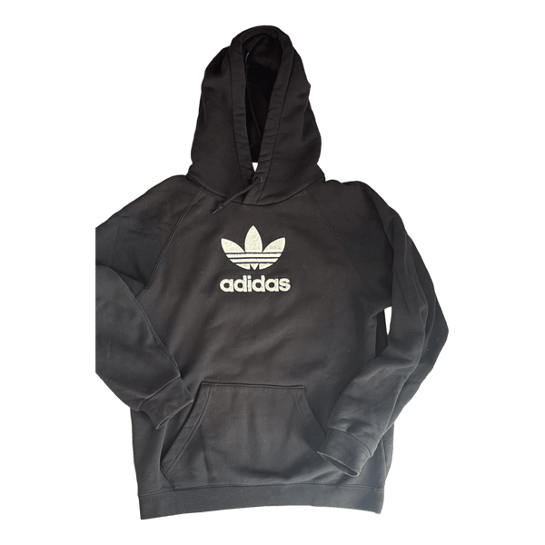 Musta Adidaksen oversize huppari