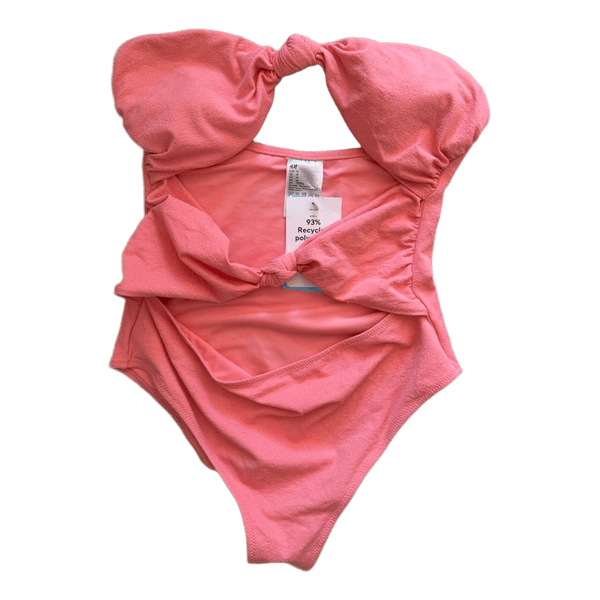 H&M lyserød badedragt