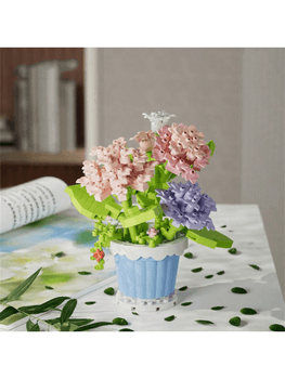Miniature flower pot bricks