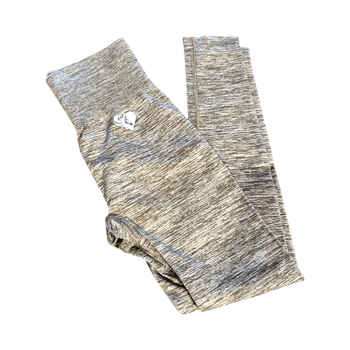 Harmaat legginssit S