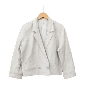Vintage Pentik, leather coat made in finland