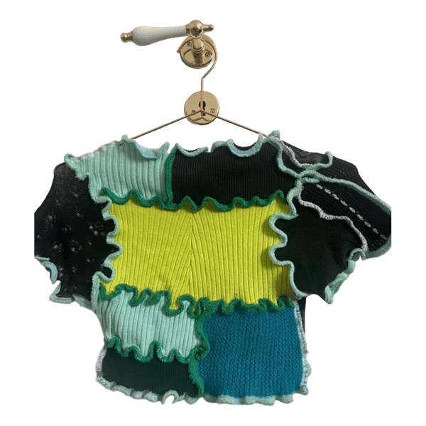 Rua Carlota patchwork top