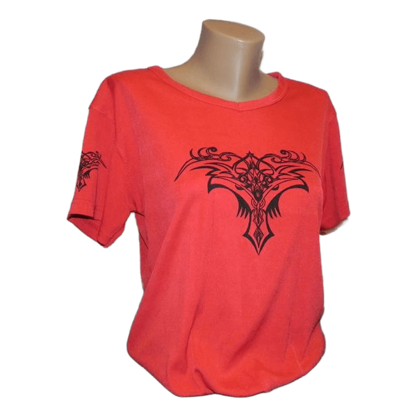 Orange graphic t-shirt