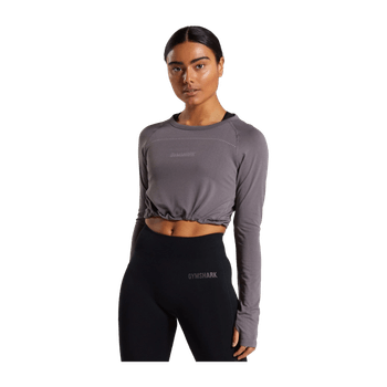 Lightweight seamles crop top
