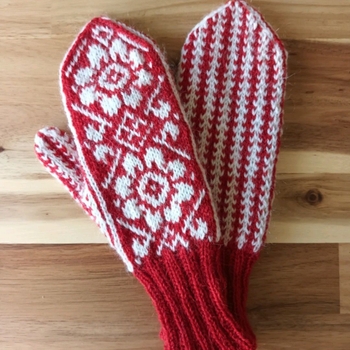 Handmade mittens