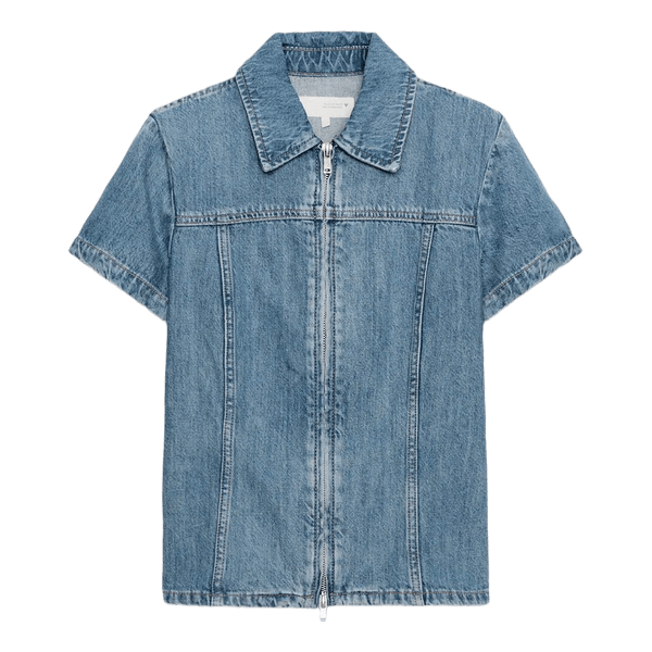 Zara zip up vest