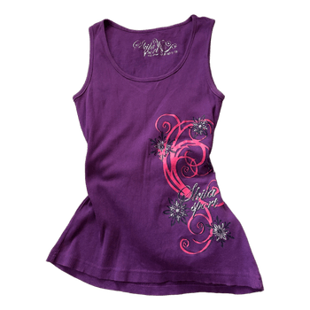 Purple y2k  Skila sport tank top
