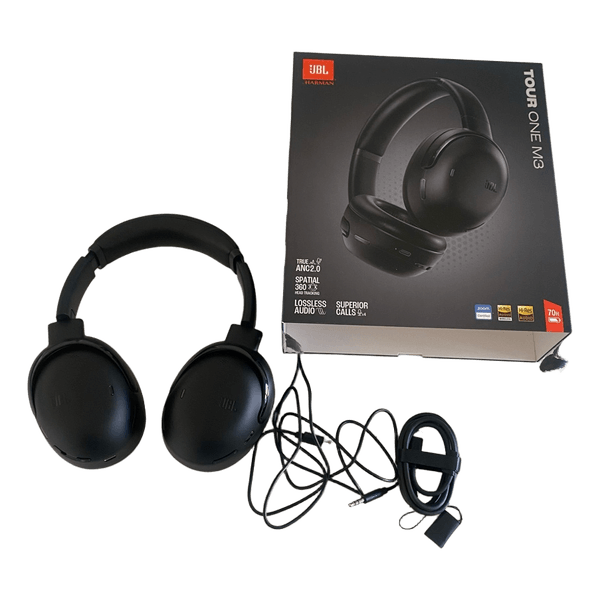 JBL Tour One M3 Wireless ANC Over-Ear Headphones Black – Like New Complete Boxed