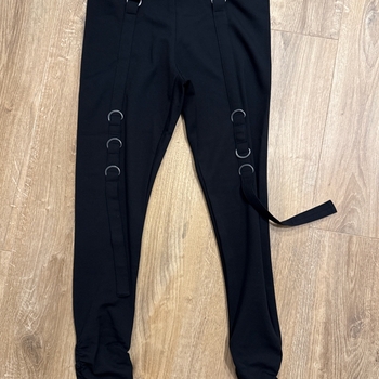 Killstar mustat leggingsit