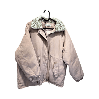 Pink padded winter jacket