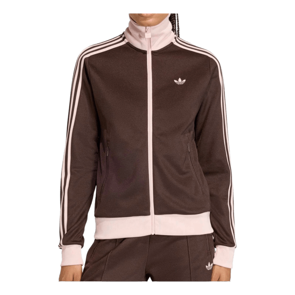 Brun adidas træningsjakke
