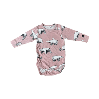 Vaaleanpunainen vauvan body